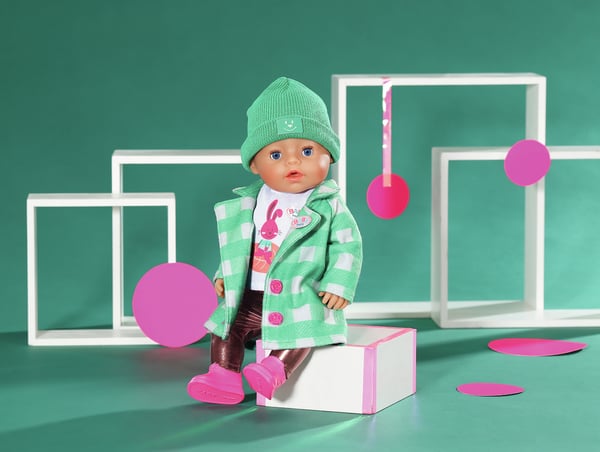 BABY born Deluxe Coat Dukketøjsæt