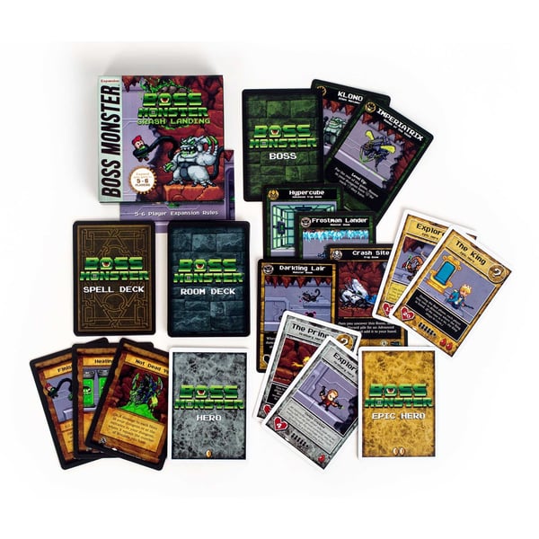Asmodee Boss Monster: Crash Landing Kortspil