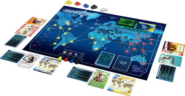 Kosmos Pandemic Lautapeli Strategia