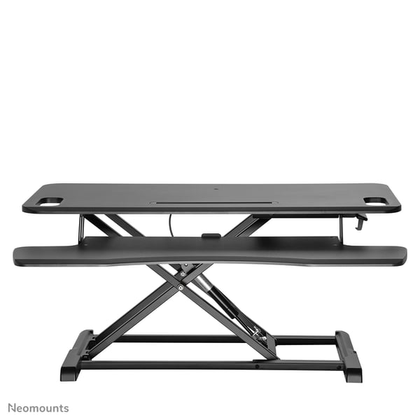 Neomounts NS-WS300BLACK desktop arbejdsplads med siddestativ