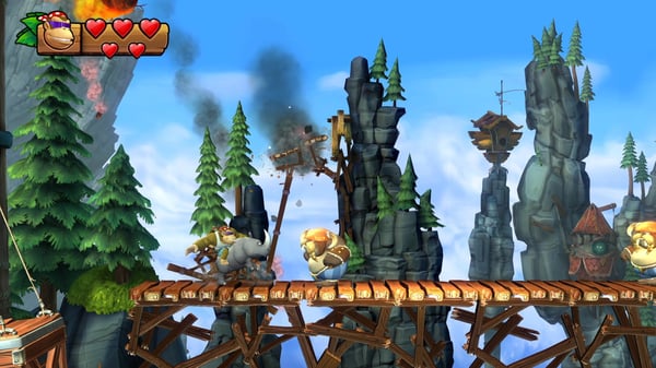 Nintendo Donkey Kong Country: Tropical Freeze Standard Tysk, Engelsk, Spansk, Fransk, Italiensk Nintendo Switch