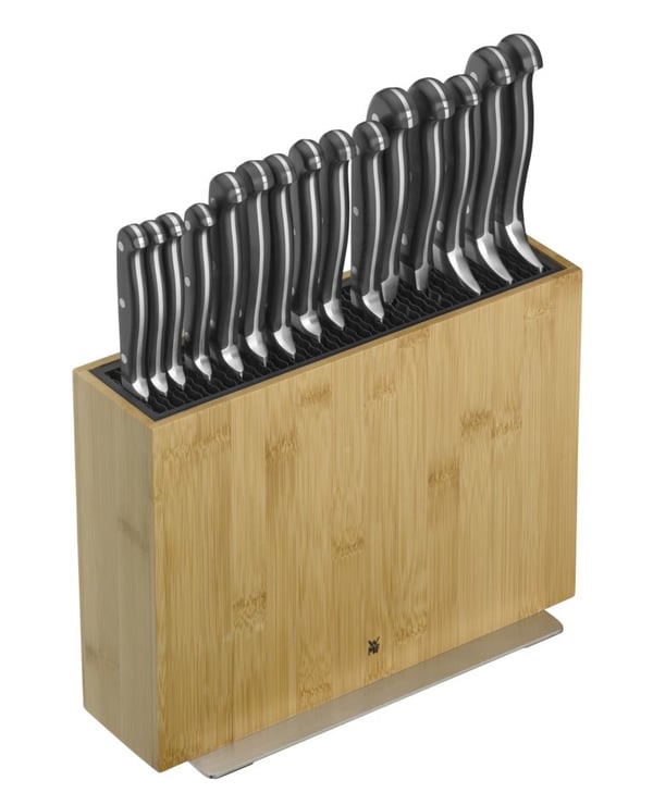 WMF 1893874500 skärbrädor Rektangel Bamboo, Rostfritt stål Trä