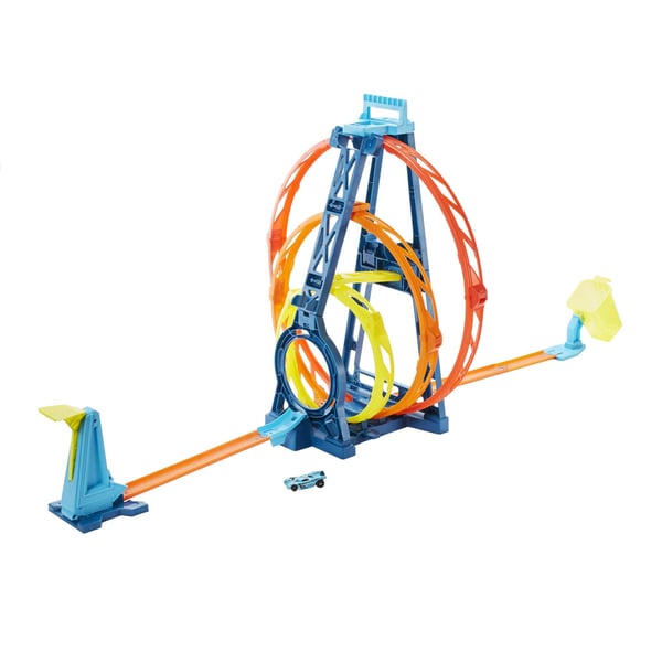 Hot Wheels Track Builder Unlimited Triple Loop Kit