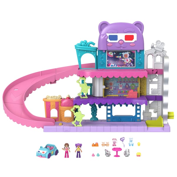 Polly Pocket POLLYVILLE Drive-In Movie Theater