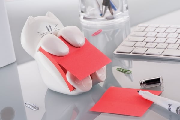 3M CAT-330 noteringspappersställ Speciell Vit