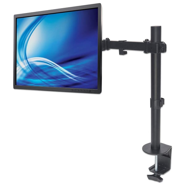Manhattan 461542 skærmbeslag og -stativer 81,3 cm (32") Skrivebord Sort
