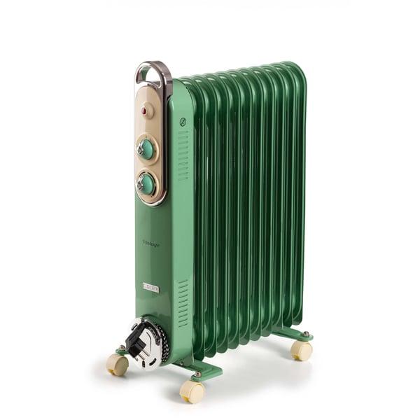 Ariete Vintage Line 8252/04 inomhus Grön 2500 W Elektrisk oljevärmare