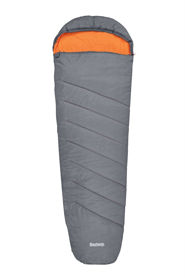 Bestway 68103 / 24 sovepose Voksen Mumietaske Polyester Grå, Orange