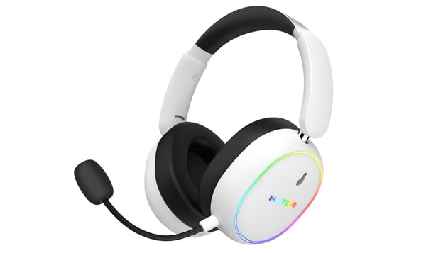 HATOR Phoenix 2 Wireless Kuulokkeet Langallinen & langaton Pääpanta Pelaaminen USB Type-C / USB Type-A Bluetooth Valkoinen