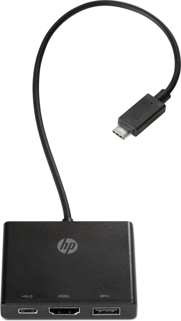 HP 1BG94AA USB grafisk adapter Sort