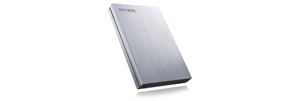 ICY BOX IB-241WP HDD-/SSD-kotelo Antrasiitti, Hopea 2.5"