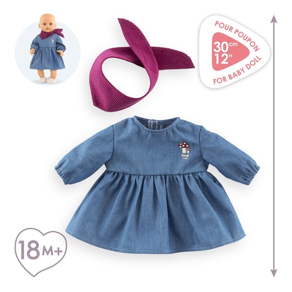 Corolle 9000111220 dukke tilbehør Dukkekostume