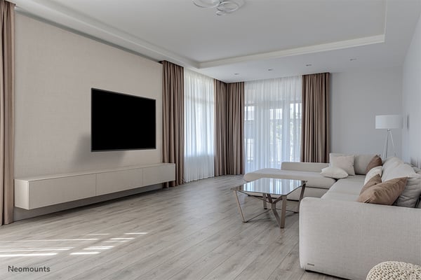 Neomounts WL40-550BL16 TV-kiinnike 165,1 cm (65") Musta