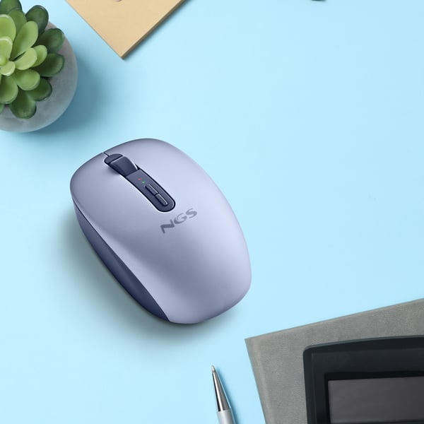 NGS FOG DUAL BLUE hiiri Universaali Molempikätinen RF Wireless + Bluetooth 1600 DPI