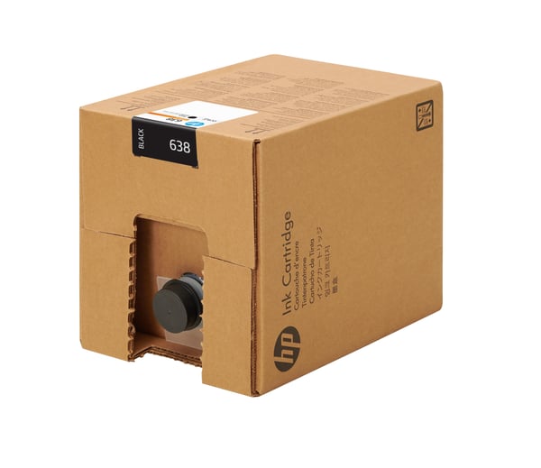 HP 638 10-liter Black Stitch Dye Sublimation Ink Cartridge