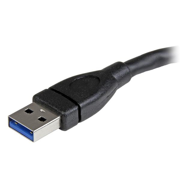 StarTech.com USB3EXT6INBK USB-kabel USB 3.2 Gen 1 (3.1 Gen 1) 0,152 m USB A 5 Gbit/sek. Sort