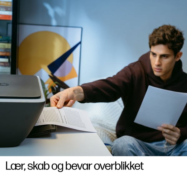 HP DeskJet 2910 Trådløst All-in-One Farve Printer, Instant Ink