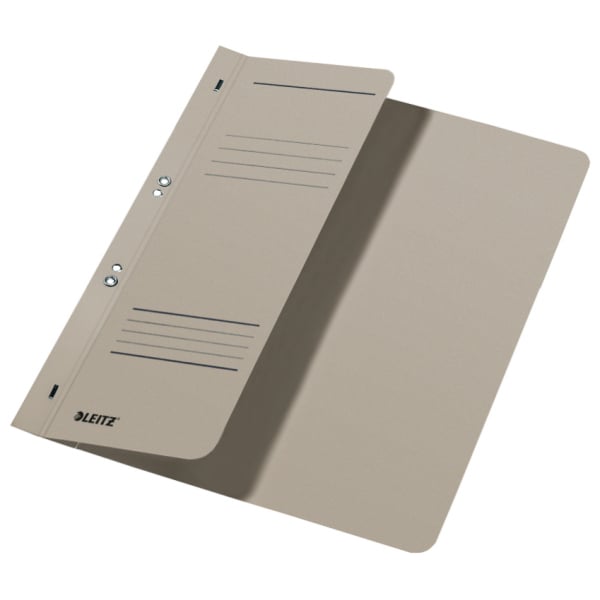 Leitz Cardboard Folder, A4, grey Grå Leitz Cardboard Folder, A4, grey Grå
