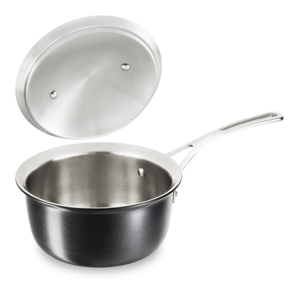 Tefal E7552444 kastrull Rund Svart