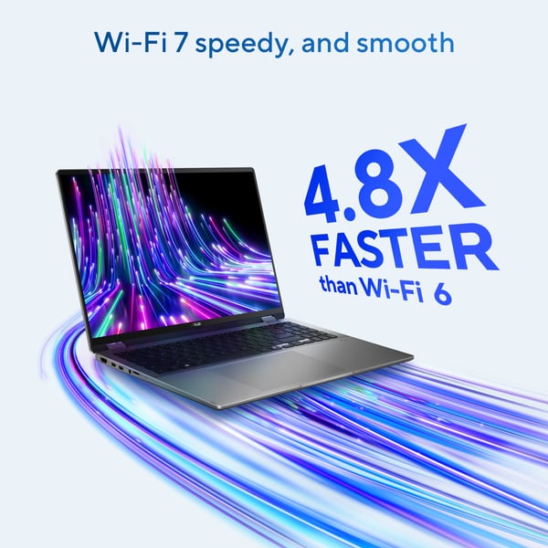 ASUS Vivobook 16 Flip TP3607SA-SI099W Copilot+ PC Intel Core Ultra 7 258V Hybridi (2-in-1) 40,6 cm (16") Kosketusnäyttö WUXGA 32 GB LPDDR5x-SDRAM 1 TB SSD Wi-Fi 7 (802.11be) Windows 11 Home Musta, Harmaa QWERTY Hollanti