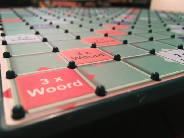 MEGABLEU Scrabble XL Brætspil Word
