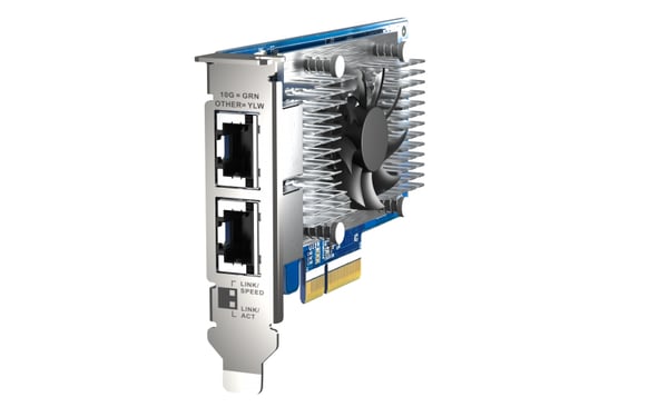 QNAP QXG-10G2T-X710 netværkskort Intern Ethernet 1000 Mbit/s