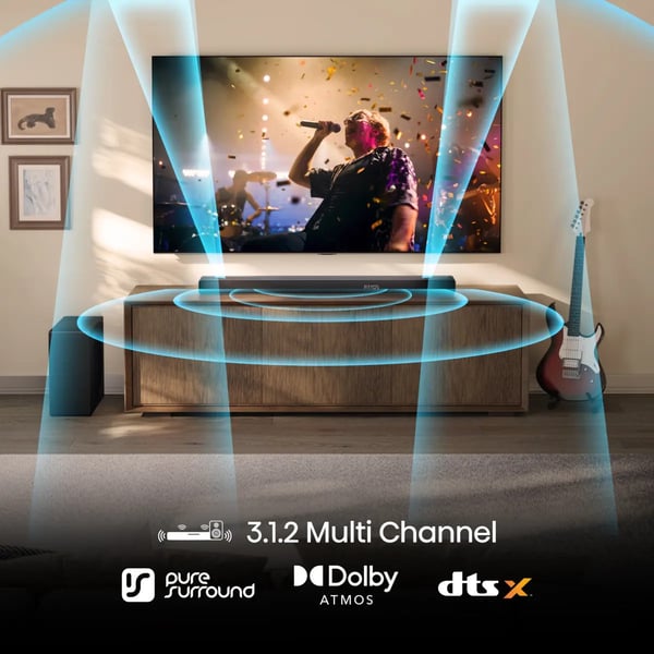 Hisense AX3120Q Svart 3.1.2 kanaler 440 W