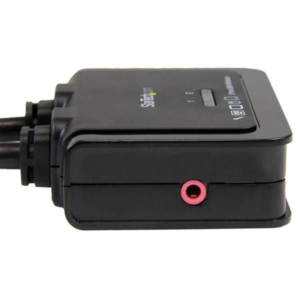 StarTech.com SV211HDUA KVM-switchar Svart