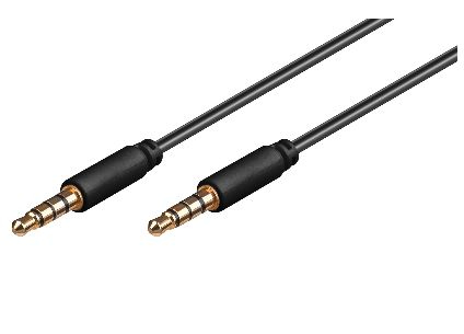 Microconnect IPOD013 lydkabel 3 m 3.5mm Sort