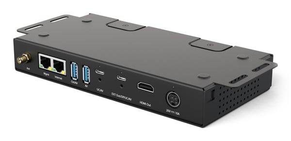 Biamp EasyConnect MPX 250 USB 3.2 Gen 2 (3.1 Gen 2) Type-C 10000 Mbit/s Svart