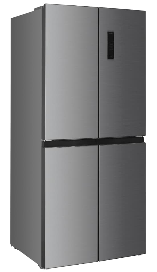 Beko GNO46623MXPN side-by-side køle-fryseskab Fritstående 466 L Rustfrit stål