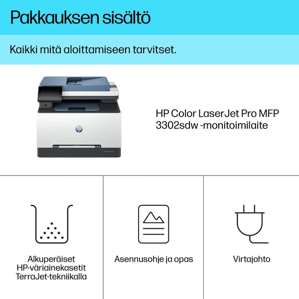 HP Color LaserJet Pro MFP 3302sdw