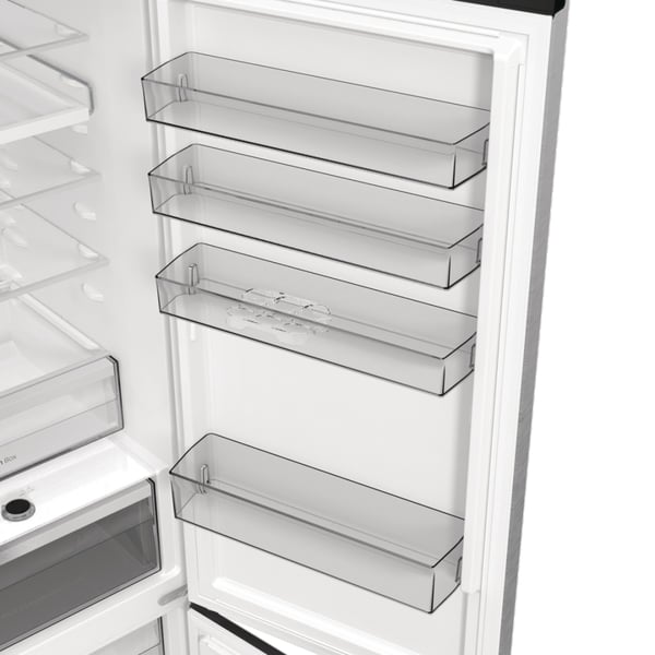 Hisense RB5P410SACA Fristående 413 l Grå, Rostfritt stål, Mörkgrå