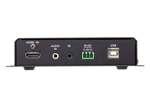 Aten 4K HDMI over IP -lähetin PoE-virransyötöllä, USB-oheislaitetuen sekä IR / RS-232 / Ethernet (WebGUI) -ohjauksen ja ketjutettavuuden kera