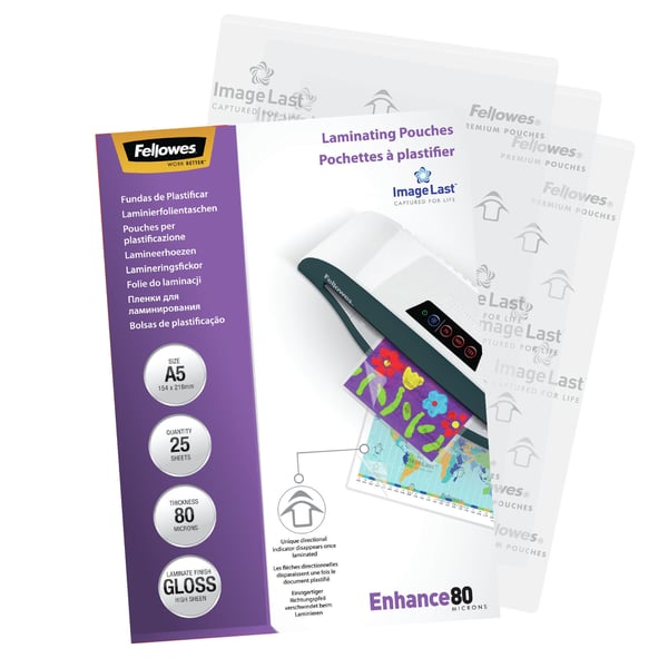 Fellowes 5396003 plastlomme 25 stk
