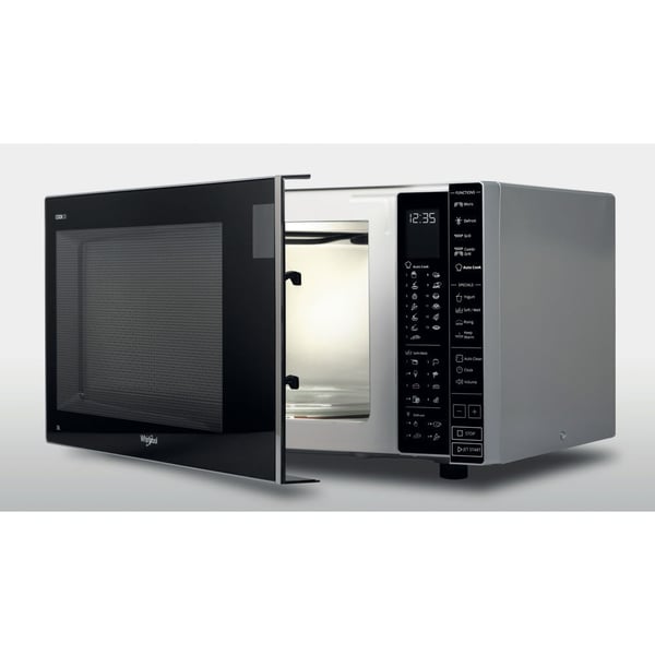 Whirlpool Cook30 MWP 303 SB Hopea Grillimikroaaltouuni Pöytämalli 30 L 900 W