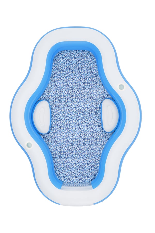 Bestway 54409 ovan mark-svimmingpooler Uppblåsbar pool Oval Blå, Vit