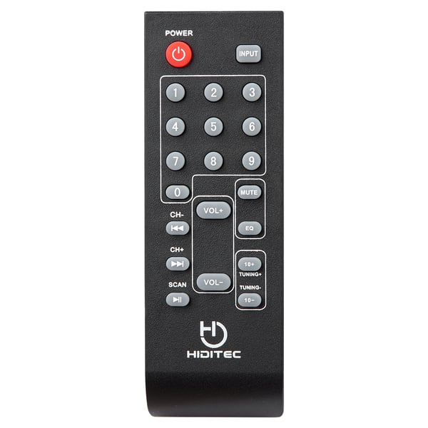 Hiditec H400 højttalersæt 80 W 2.1 kanaler 40 W Bluetooth