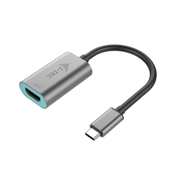 i-tec Metal C31METALHDMI60HZ videokabel adapter 0,15 m USB Type-C HDMI Grå, Turkis i-tec Metal C31METALHDMI60HZ videokabel adapter 0,15 m USB Type-C HDMI Grå, Turkis