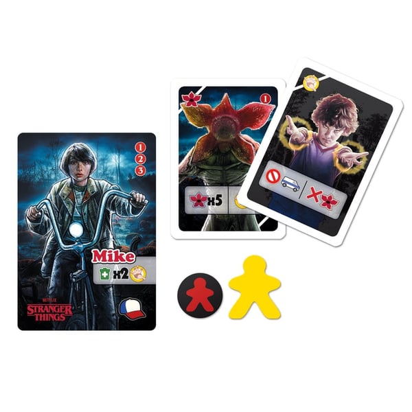 Clementoni 16636 brætspil Stranger Things - Adventures Together 30 min. Kortspil Rejser/eventyr