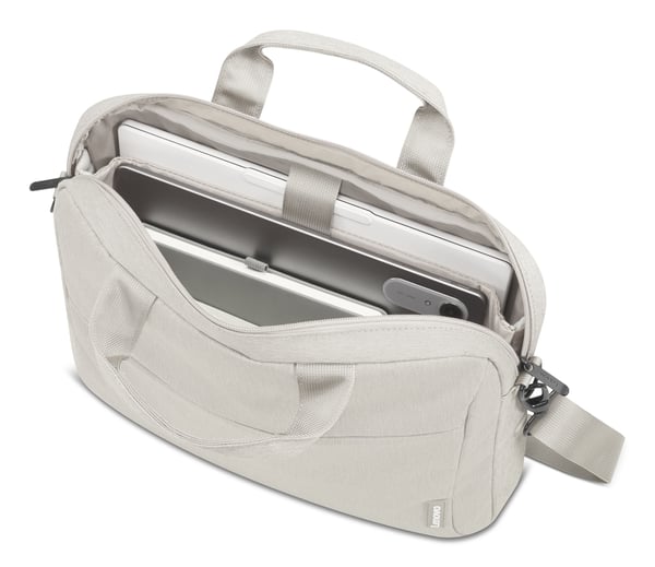 Lenovo GX41W44768 laukku kannettavalle tietokoneelle 40,6 cm (16") Päältä avattava laukku Beige