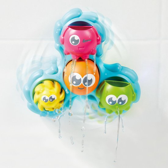 Tomy Toomies Spin & Splash Octopals Bade legetøj Flerfarvet