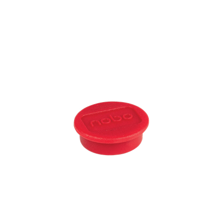 Nobo Magnetiska Whiteboardmagneter 10-Pack 24 mm Färgade Magneter