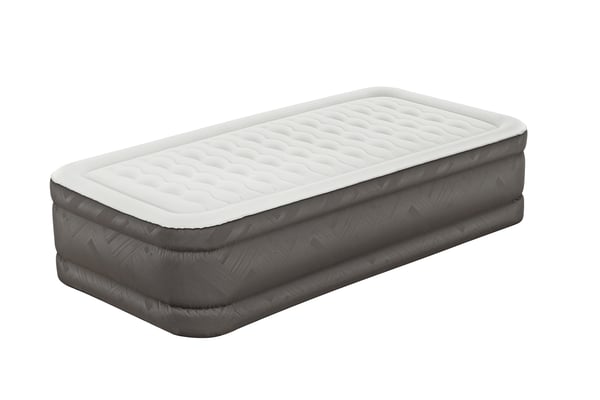 Bestway 69048 / 23 luftmadrass Enkelmadrass Grå, Vit Unisex
