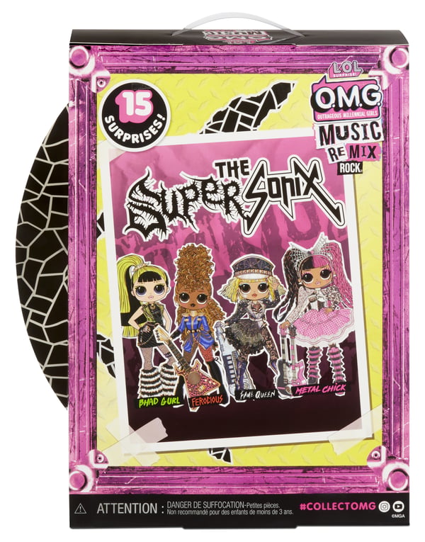 L.O.L. Surprise! OMG Remix Rock- Fame Queen and Keytar