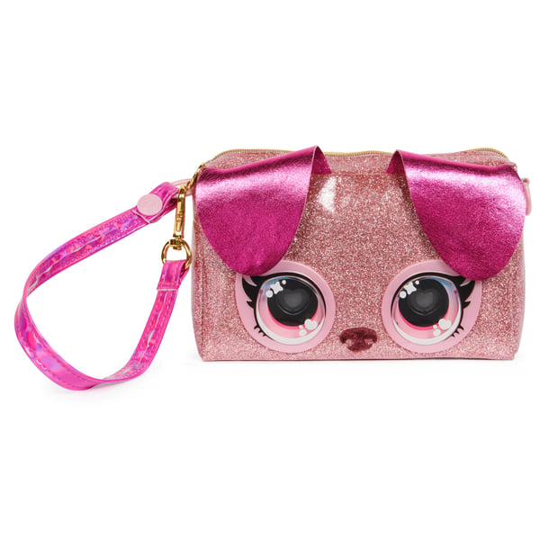 Purse Pets BAG INA PursePets Wristlet Puppy GML Fuchsia, Rosa Flicka Clutchväska