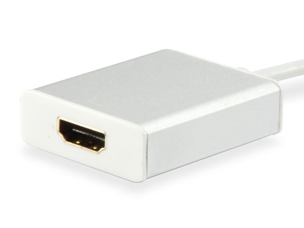 Equip 133452 USB-grafikadapter 4096 x 2160 pixlar Vit
