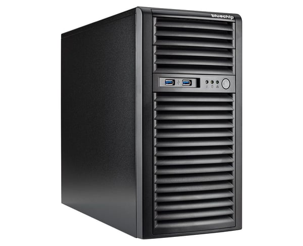 bluechip SERVERline T30339s servrar 1,92 TB Tower AMD EPYC 4124P 3,8 GHz 32 GB DDR5-SDRAM 400 W