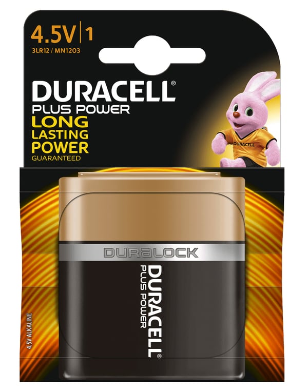 Duracell 4.5V Plus Power Engangsbatteri Alkaline