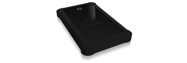 ICY BOX IB-233U3-B HDD-/SSD-kotelo Musta 2.5"